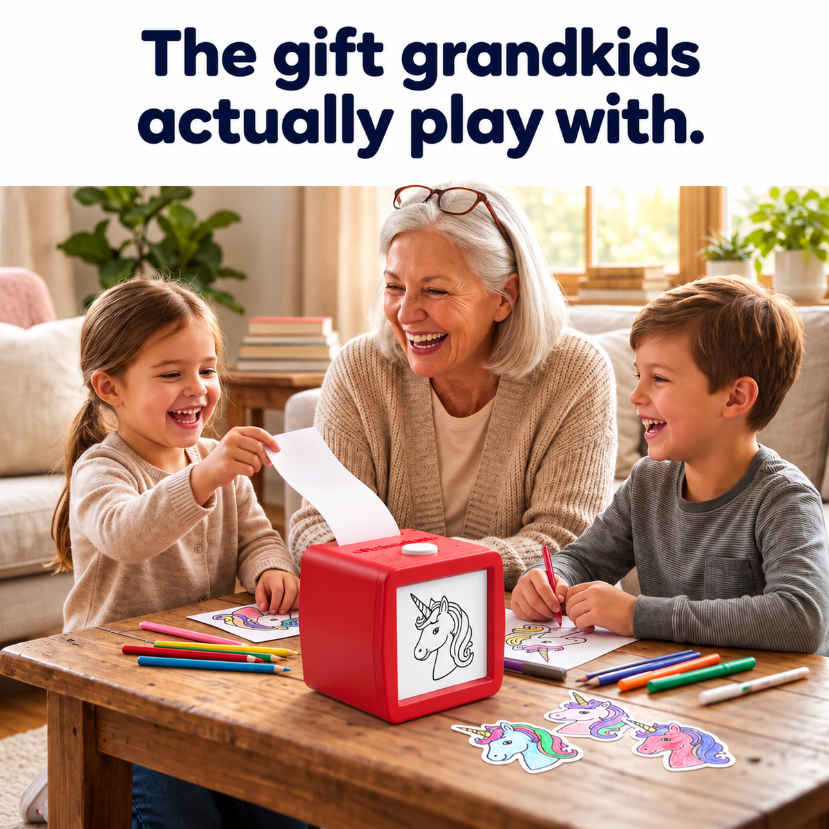 DoodleBox™ Creative AI Sticker Printer for Kids