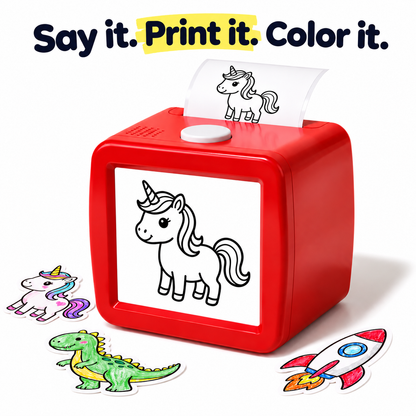 DoodleBox™ Creative AI Sticker Printer for Kids